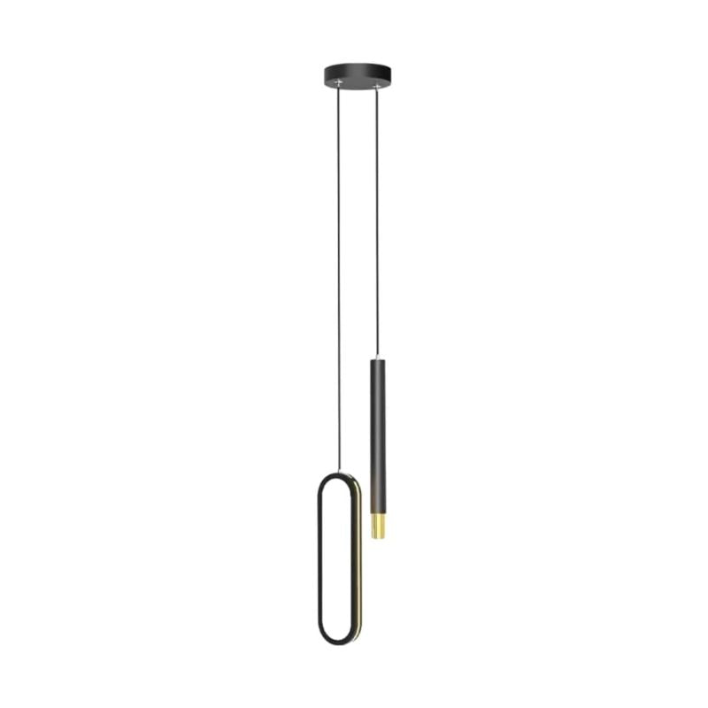 Pendente LED Duplo Minimalista Duo Glow