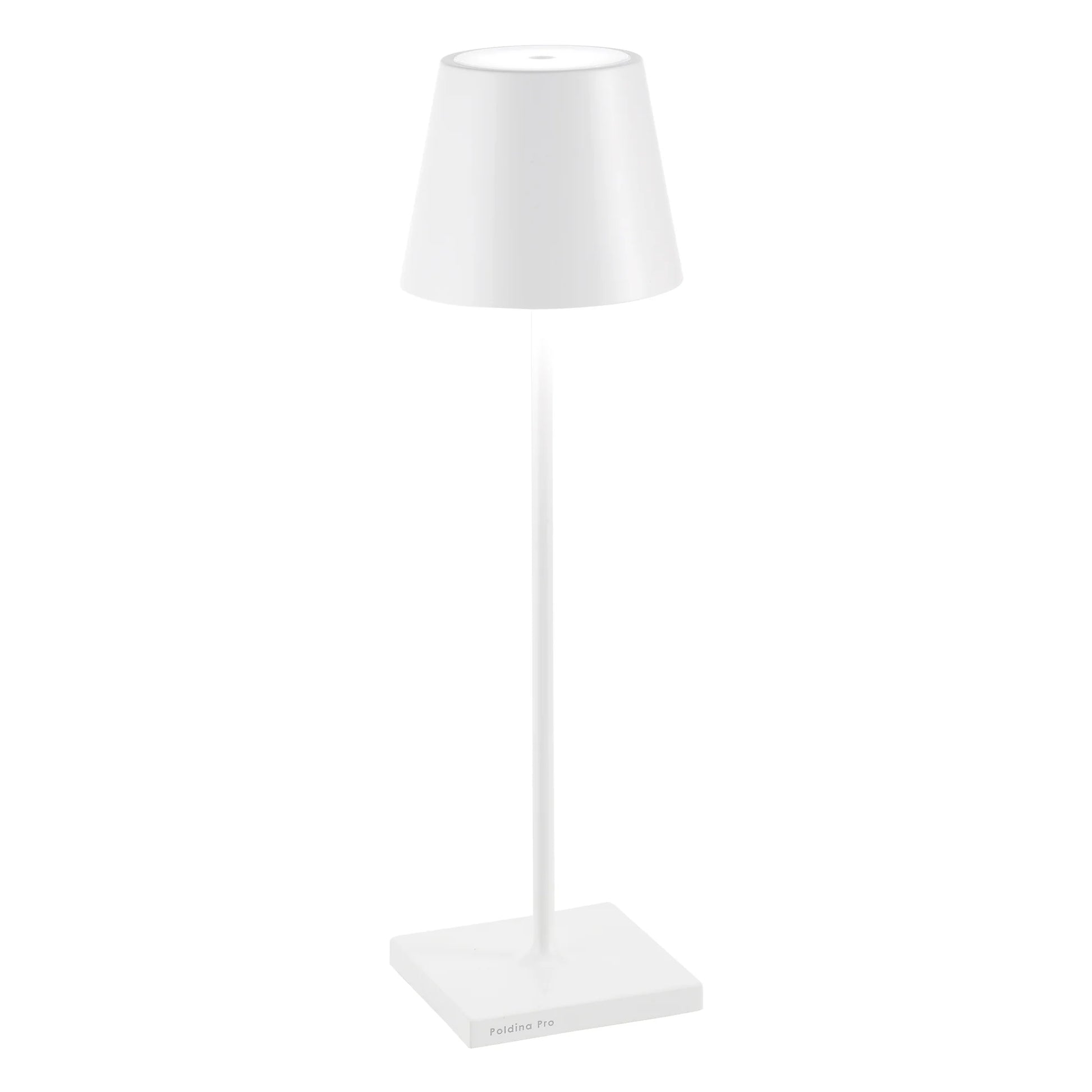 Abajur LED minimalista Zenith. Design moderno e iluminação eficiente.