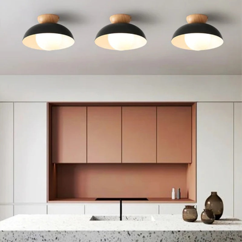 Luminária de Teto Minimalista Recessed Flow Semi-Embutida