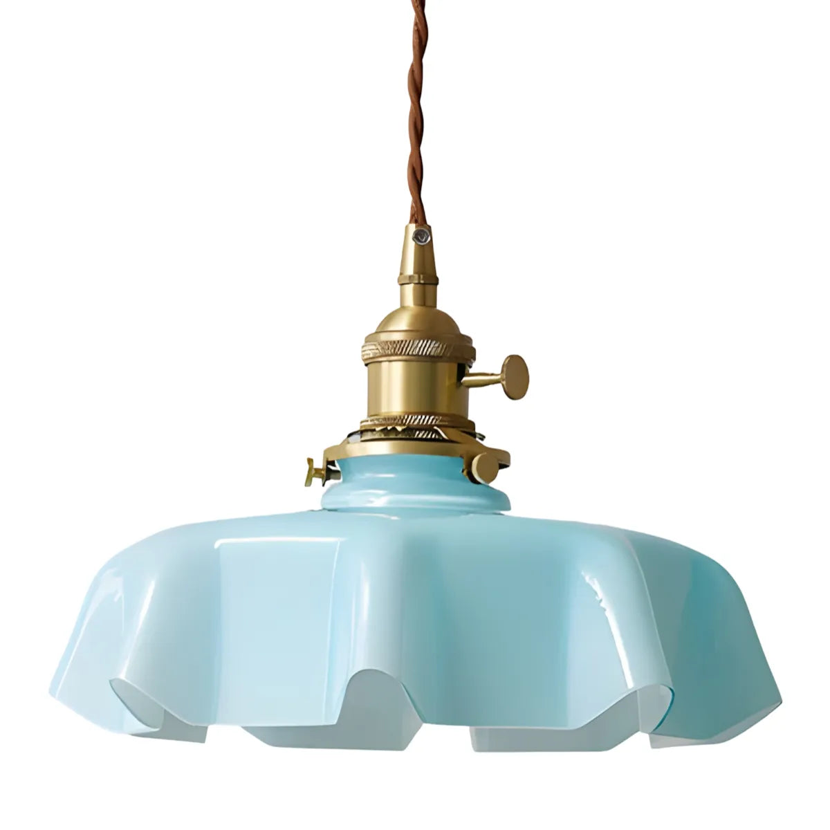 Luminária Pendente Minimalista Vidro French Hue