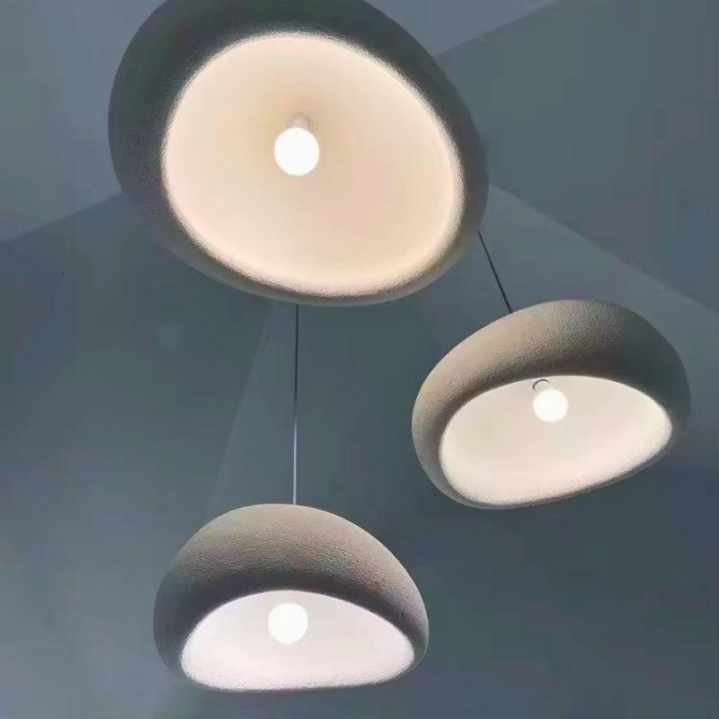 Pendente Orgânico Khmara Wabi-Sabi - Design em Resina - homedecor