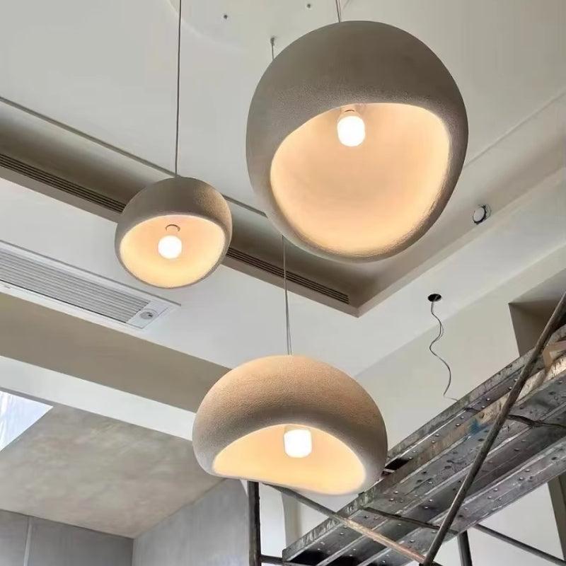Pendente Orgânico Khmara Wabi-Sabi - Design em Resina - homedecor