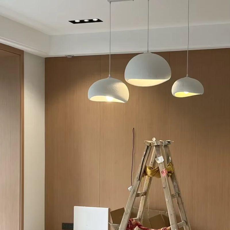 Pendente Orgânico Khmara Wabi-Sabi - Design em Resina - homedecor