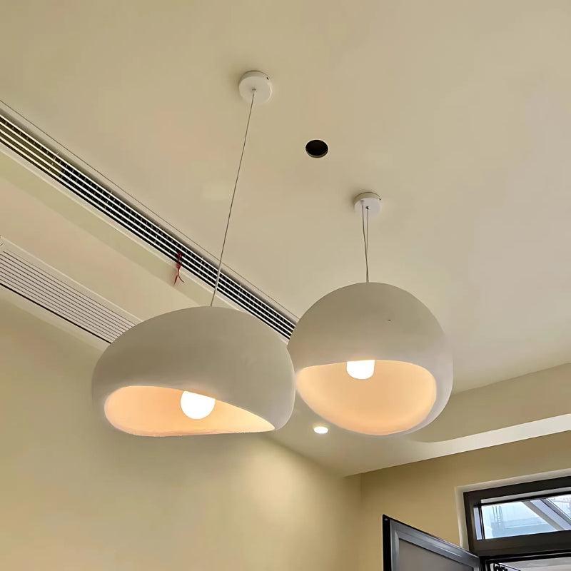 Pendente Orgânico Khmara Wabi-Sabi - Design em Resina - homedecor