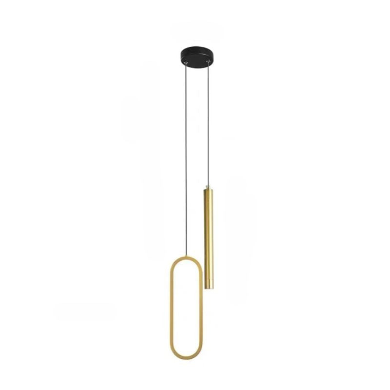 Pendente LED Duplo Minimalista Duo Glow