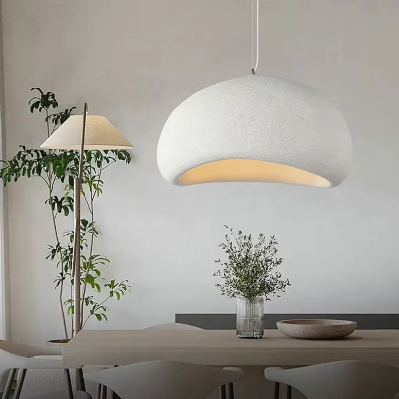 Pendente Orgânico Khmara Wabi-Sabi - Design em Resina - homedecor