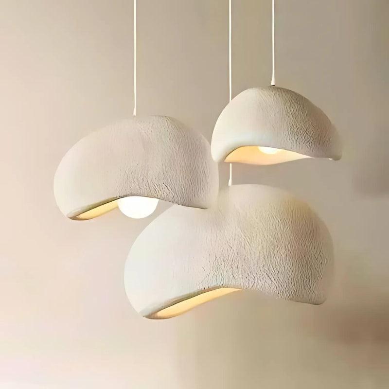 Pendente Orgânico Khmara Wabi-Sabi - Design em Resina - homedecor