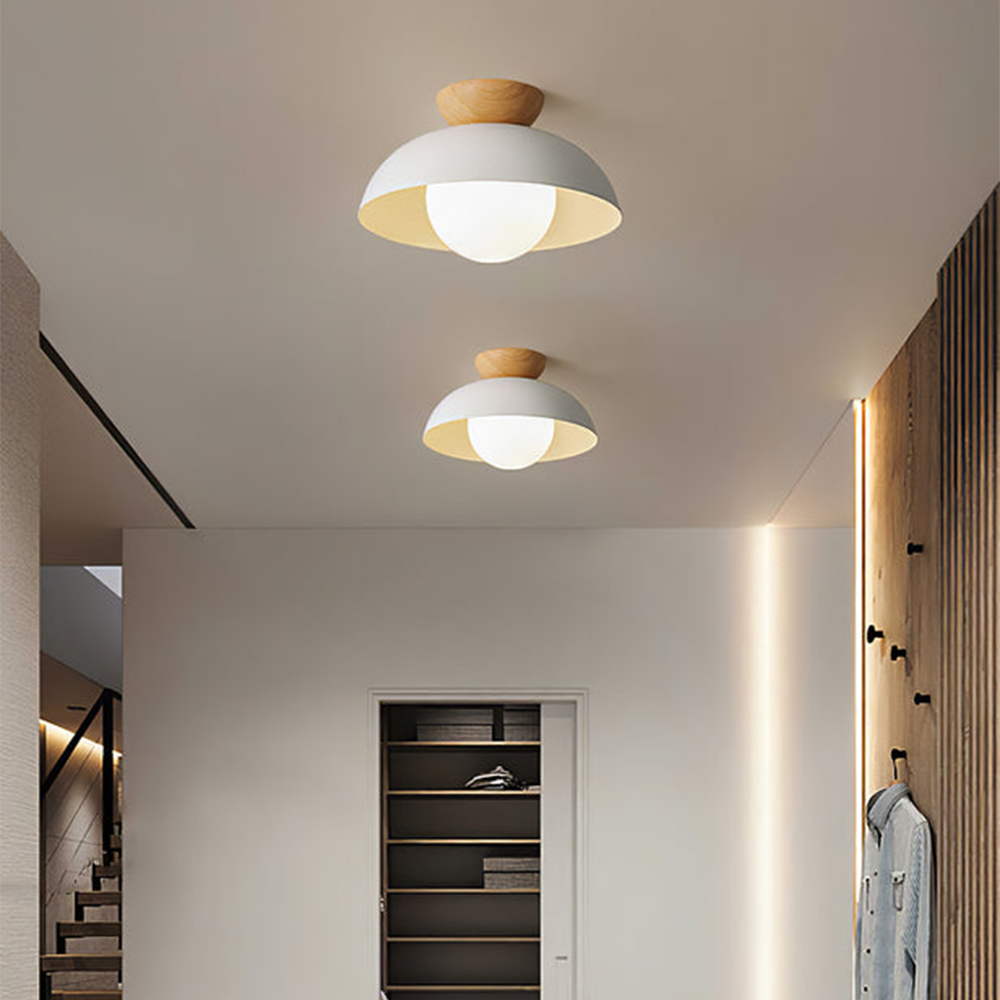 Luminária de Teto Minimalista Recessed Flow Semi-Embutida