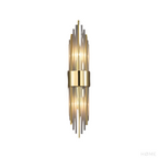 Arandela Spartan Metal e Vidro Parede - homedecor
