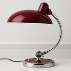 Abajur Articulado Moderno Braço Cromado Cúpula Design - homedecor