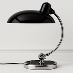 Abajur Articulado Moderno Braço Cromado Cúpula Design - homedecor