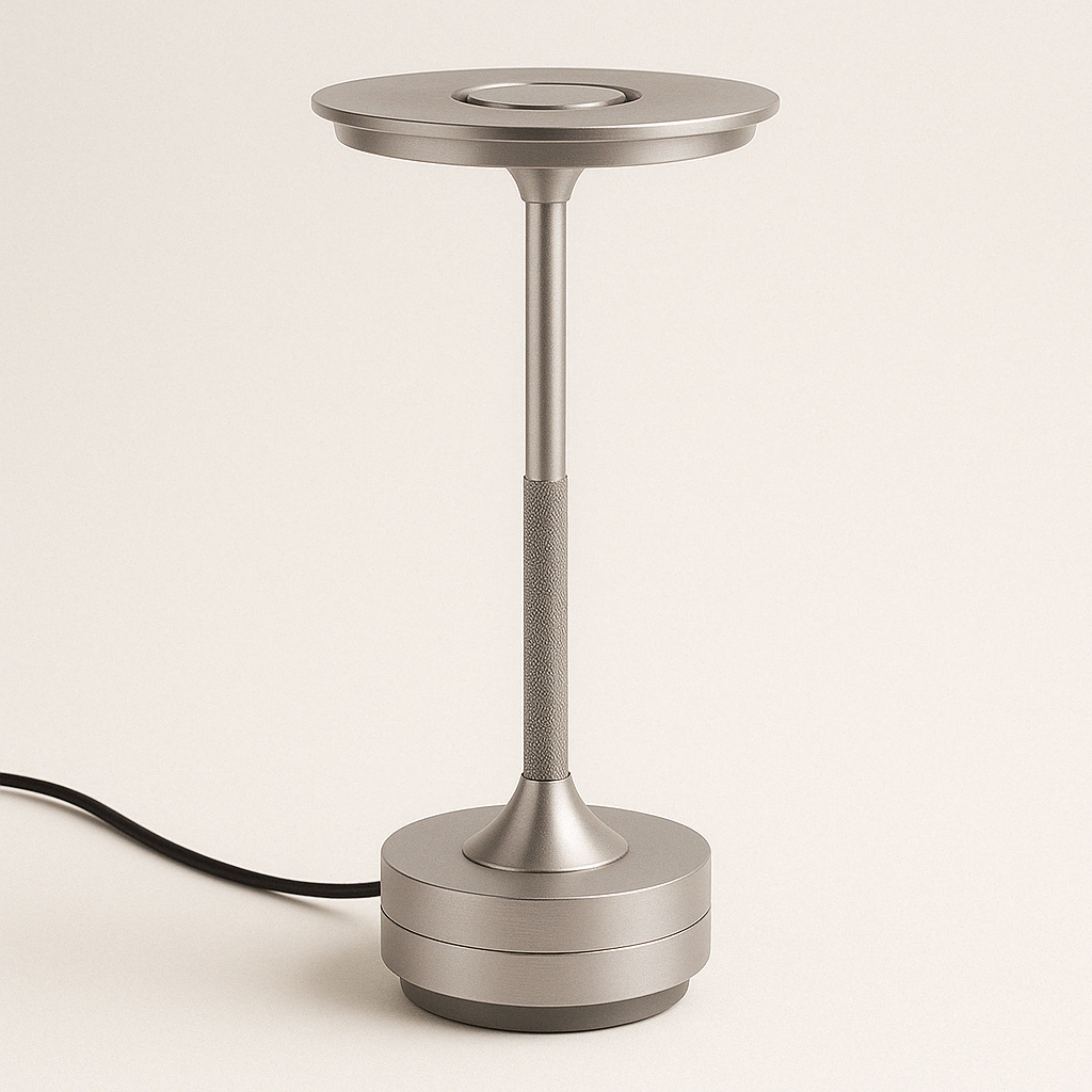 Abajur LED Recarregável Sem Fio Dimerizável Portátil - homedecor