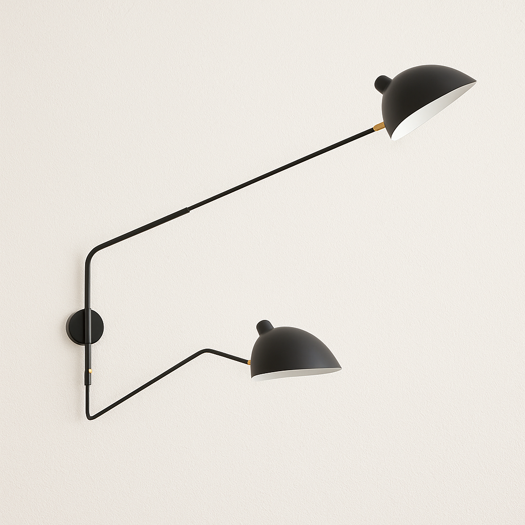 Arandela Articulada Longo Alcance 180cm Flexível - homedecor
