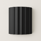 Arandela Design Canelado Resina Fosca Minimalista - homedecor