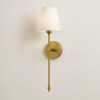 Arandela Iluminação Tecido Metal Design Moderno - homedecor