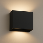 Arandela LED Cubo Minimalista Moderno Compacto - homedecor