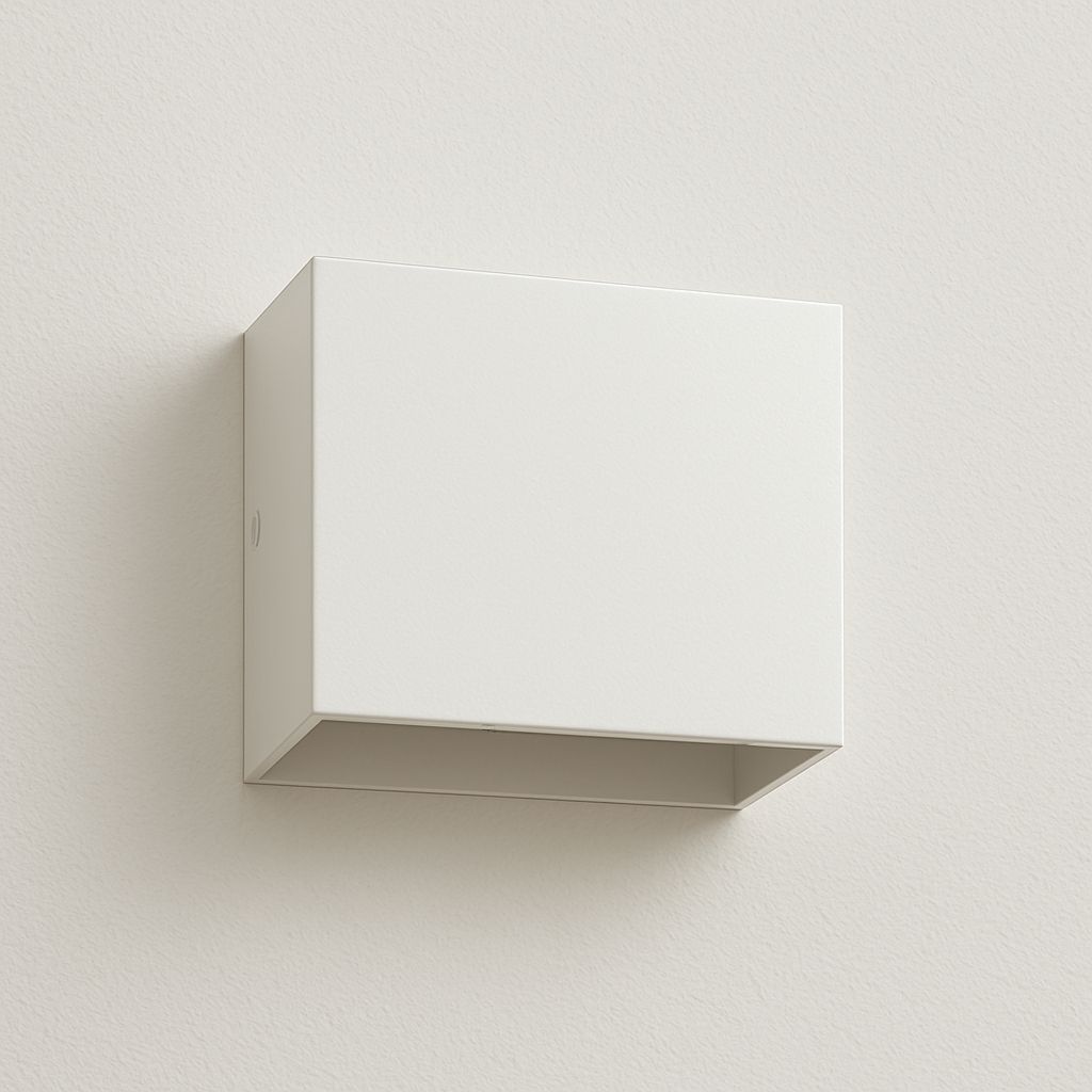 Arandela LED Cubo Minimalista Moderno Compacto - homedecor