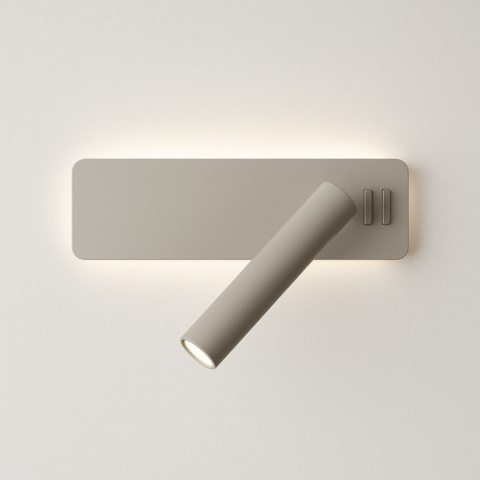 Arandela LED Dimmer Touch Spot 360° Leitura Funcional - homedecor