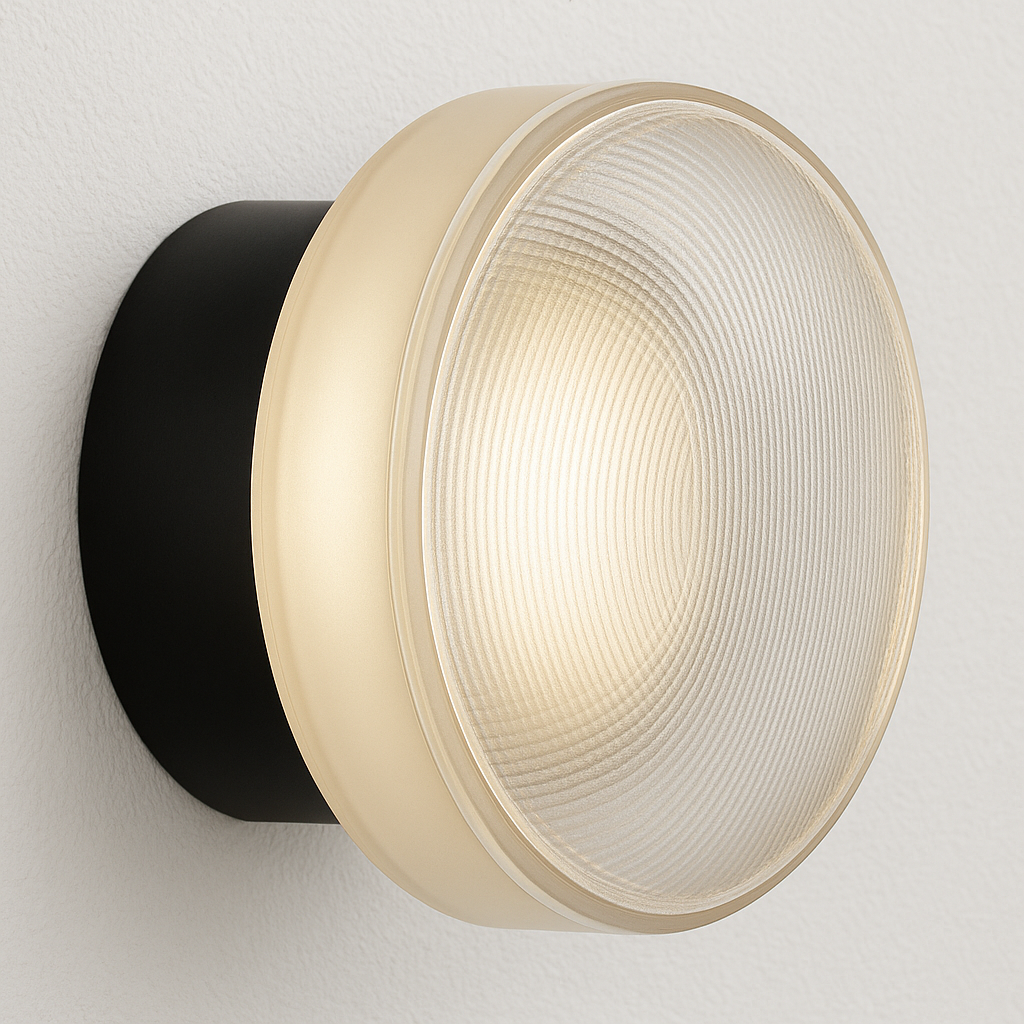 Arandela LED Efeito Túnel Infinito Design Contemporâneo - homedecor