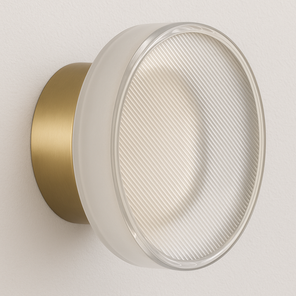 Arandela LED Efeito Túnel Infinito Design Contemporâneo - homedecor
