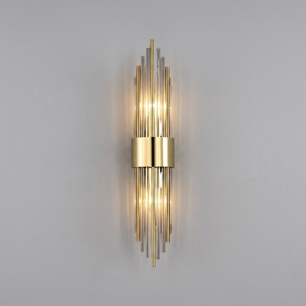 Arandela Spartan LED Metal e Vidro