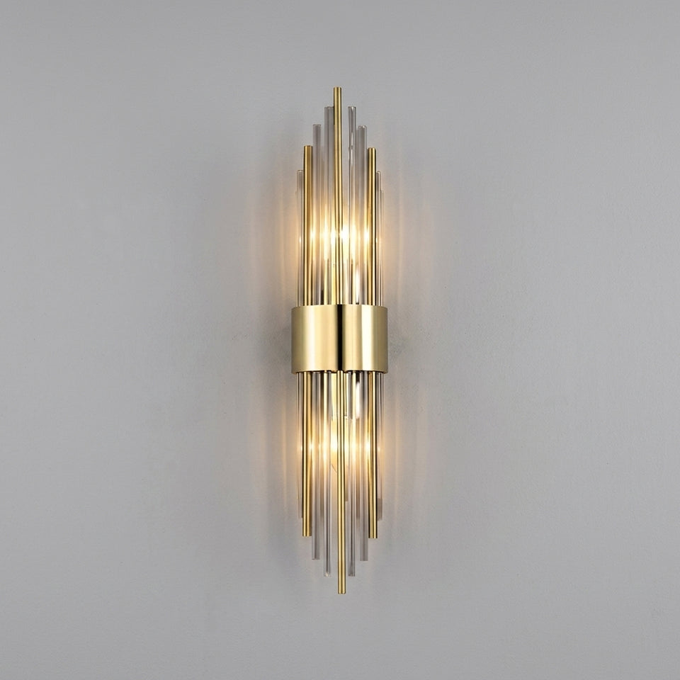 Arandela Spartan LED Metal e Vidro