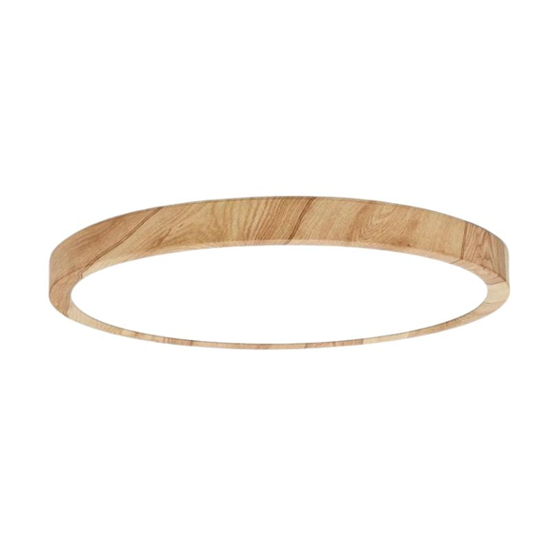Plafon de Teto em Madeira com LED Sobrepor WoodBeam