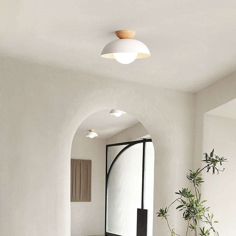 Luminária de Teto Minimalista Recessed Flow Semi-Embutida