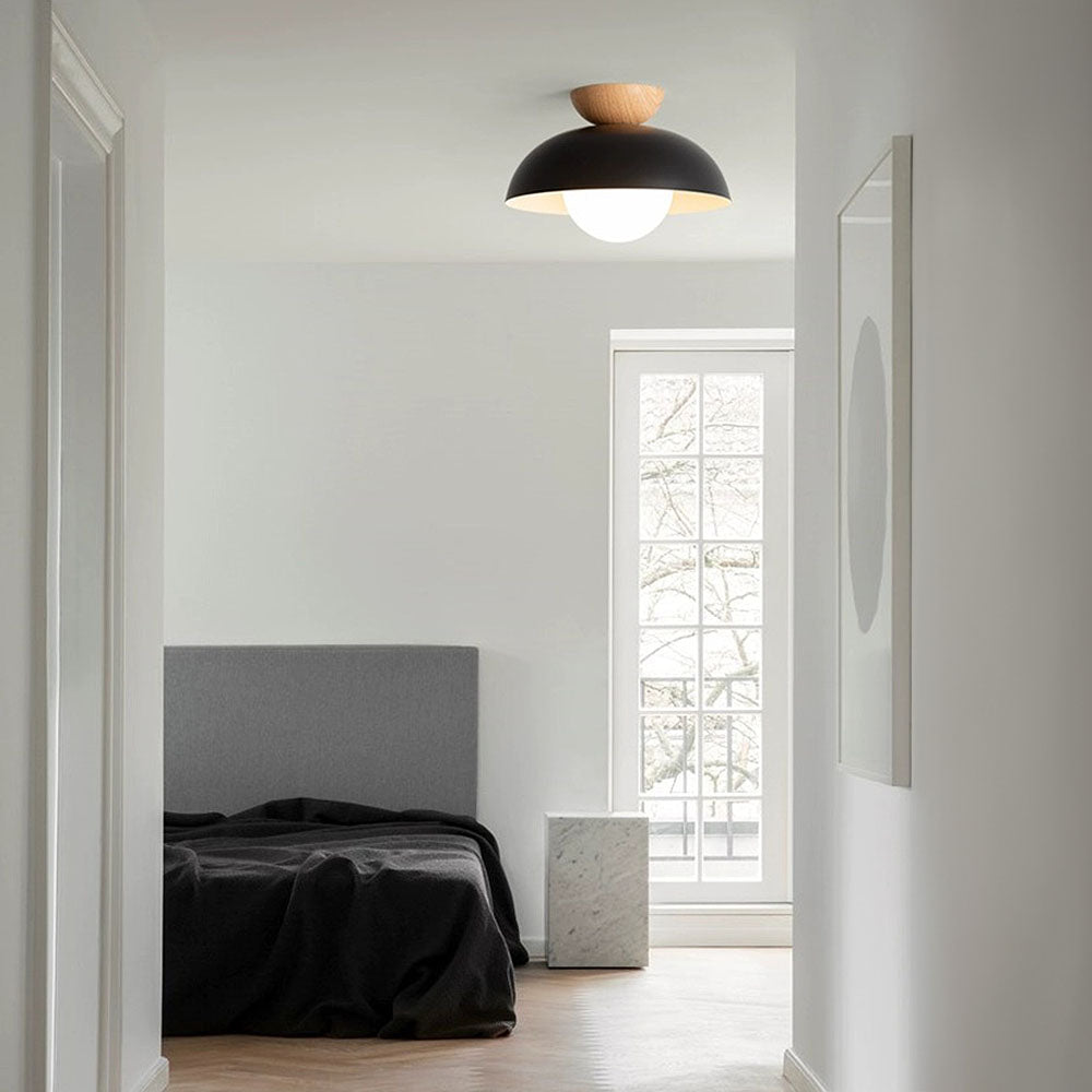 Luminária de Teto Minimalista Recessed Flow Semi-Embutida