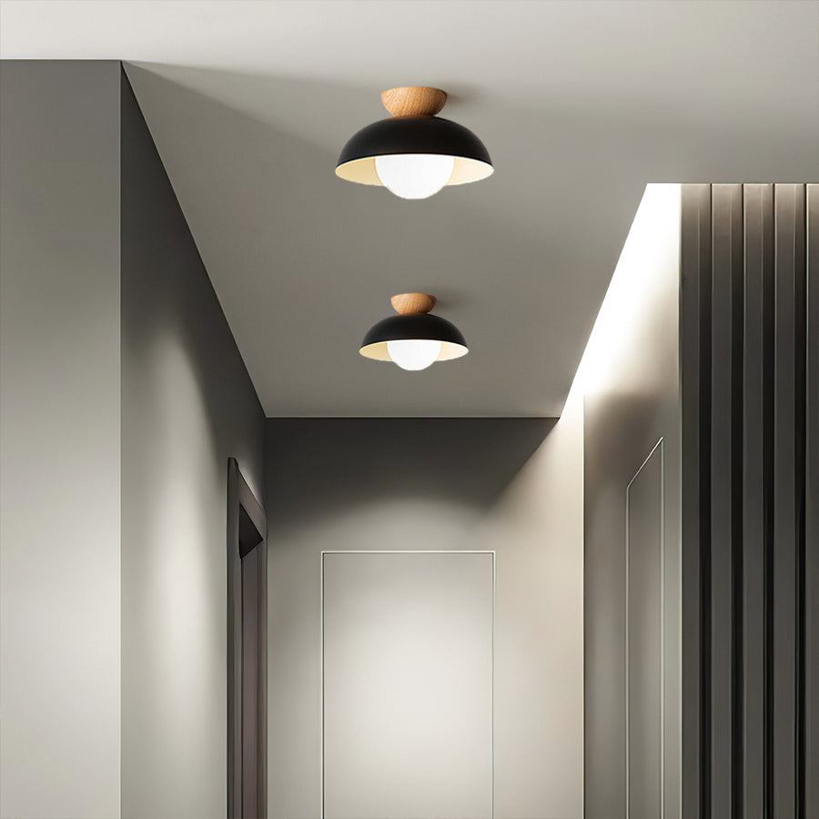 Luminária de Teto Minimalista Recessed Flow Semi-Embutida