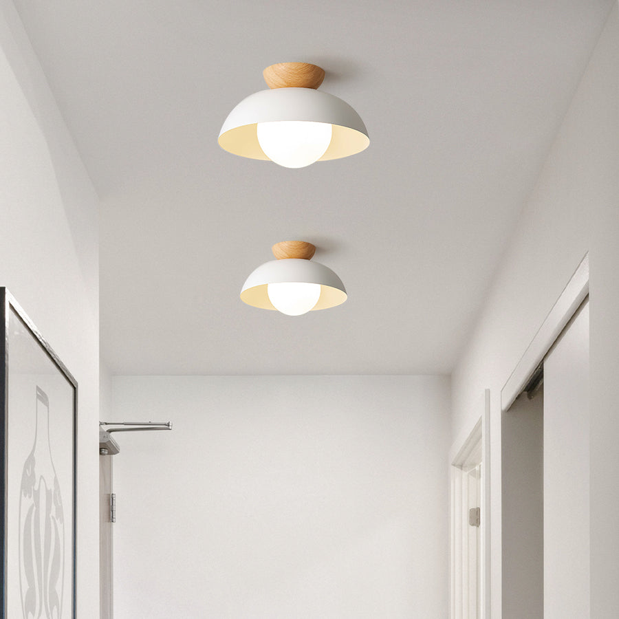 Luminária de Teto Minimalista Recessed Flow Semi-Embutida