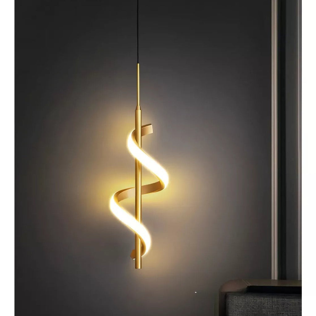 Luminária de Teto Espiral Pendente Aura Spiral