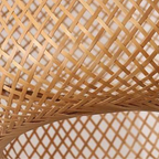 Pendente Sala Jantar Vime Natural Vine Fibras Naturais - homedecor