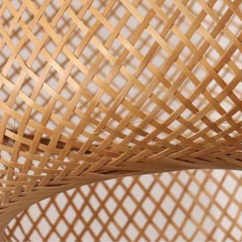 Pendente Sala Jantar Vime Natural Vine Fibras Naturais - homedecor