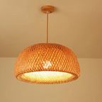 Pendente Sala Jantar Vime Natural Vine Fibras Naturais - homedecor