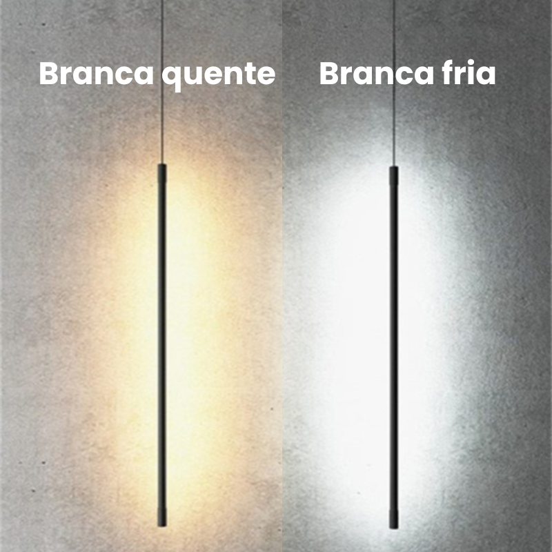 Pendente Barra Minimalista Linear Track - homedecor