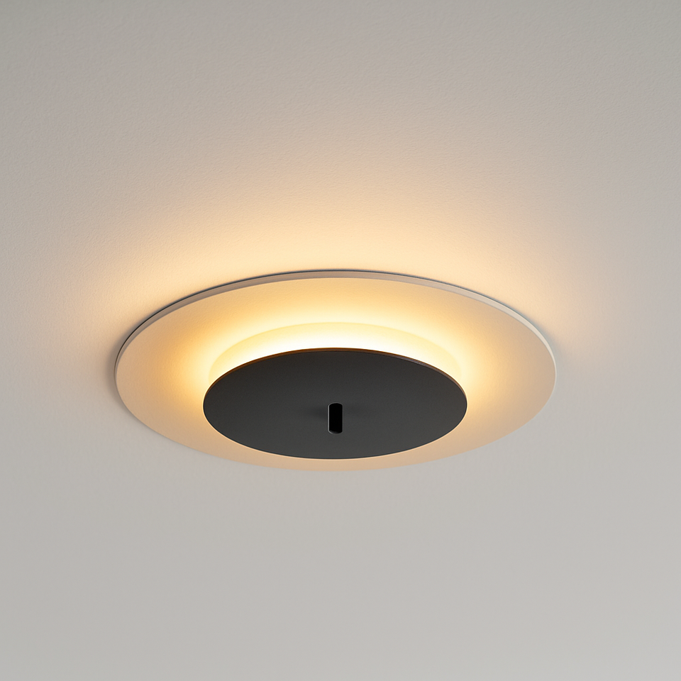 Luminária Plafon Alumínio Minimalista Sobrepor Design - homedecor