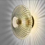 Luminária de Parede Moderna Minimalista Vidro Glass - homedecor