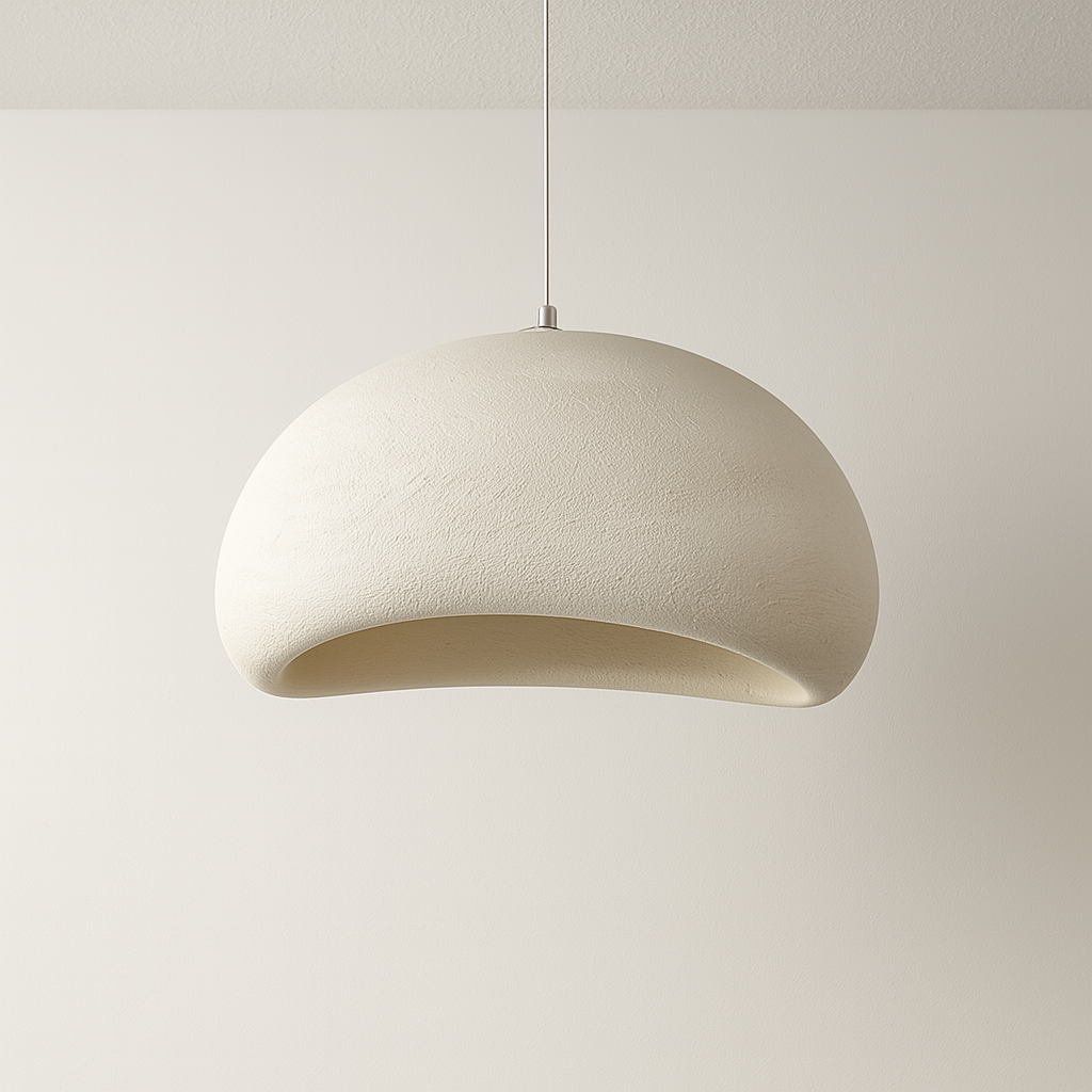 Pendente Branco Orgânico Escandinavo LED Design - homedecor