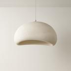 Pendente Branco Orgânico Escandinavo LED Design - homedecor