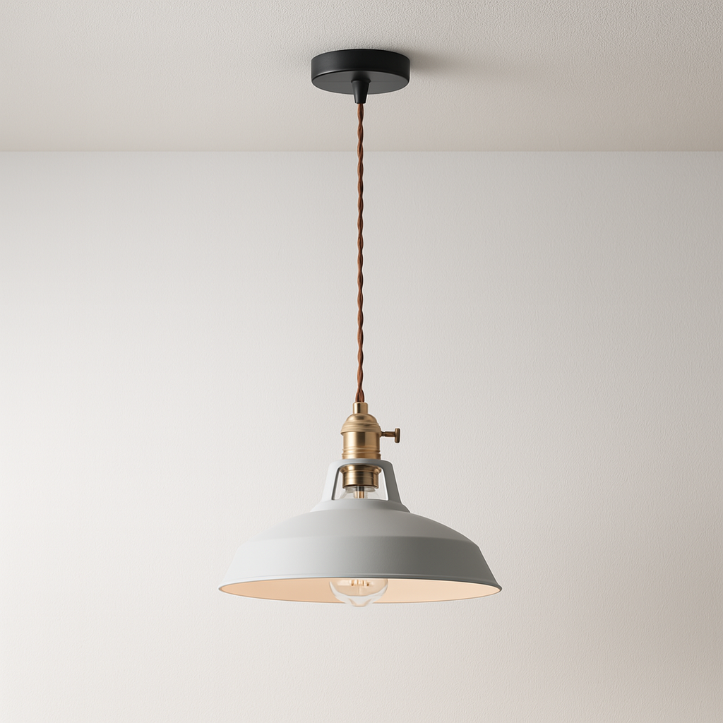 Pendente Industrial Vintage Matte Dourado Design - homedecor