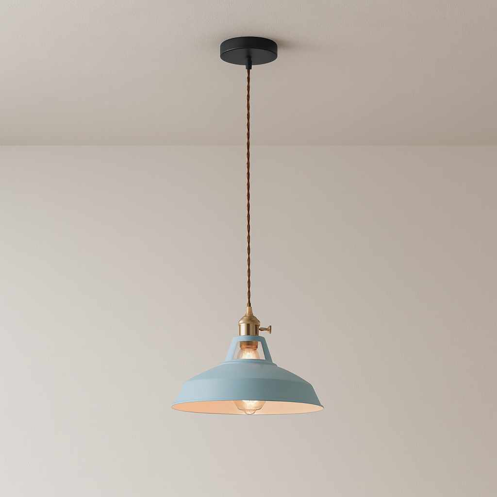 Pendente Industrial Vintage Matte Dourado Design - homedecor