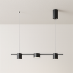 Pendente LED Linear Mesa Jantar Ilha Iluminação - homedecor