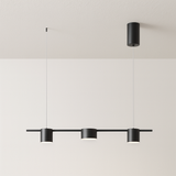 Pendente LED Linear Mesa Jantar Ilha Iluminação