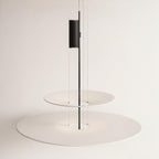 Pendente LED Cascata 4 Camadas Acrílico 68cm Design - homedecor