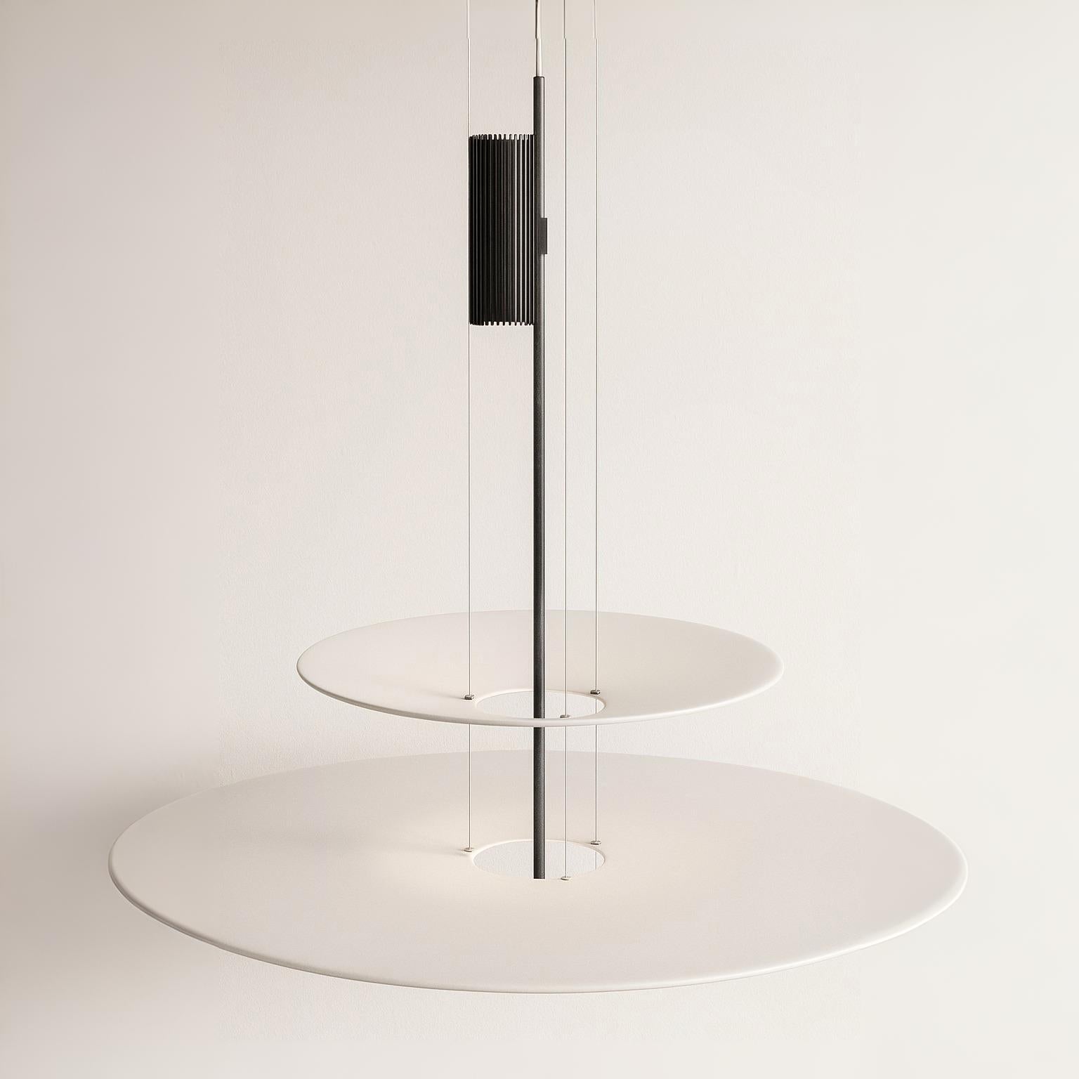Pendente LED Cascata 4 Camadas Acrílico 68cm Design - homedecor