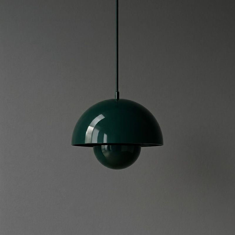 Pendente LED Metal Premium Espelhado Design Moderno