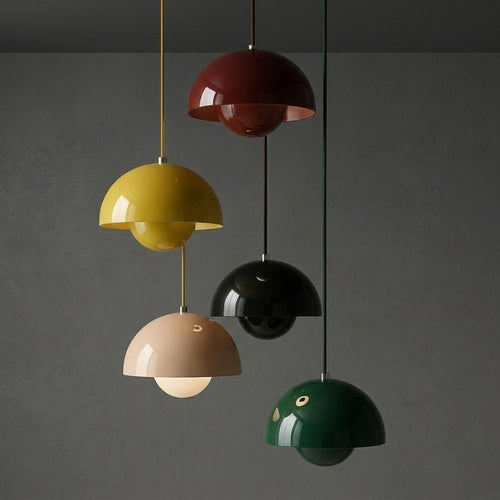 Pendente LED Metal Premium Espelhado Design Moderno