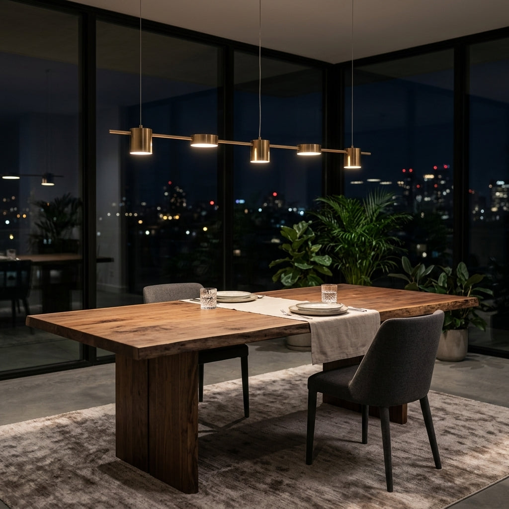 Pendente Linear LED Montreal 75cm ou 125cm