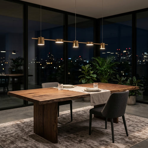 Pendente Linear LED Montreal 75cm ou 125cm